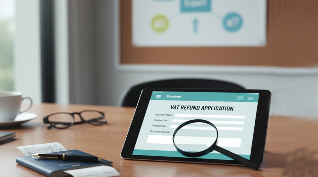 UAE VAT refund application process explained for businesses, including Form VAT311 and refund documentation.